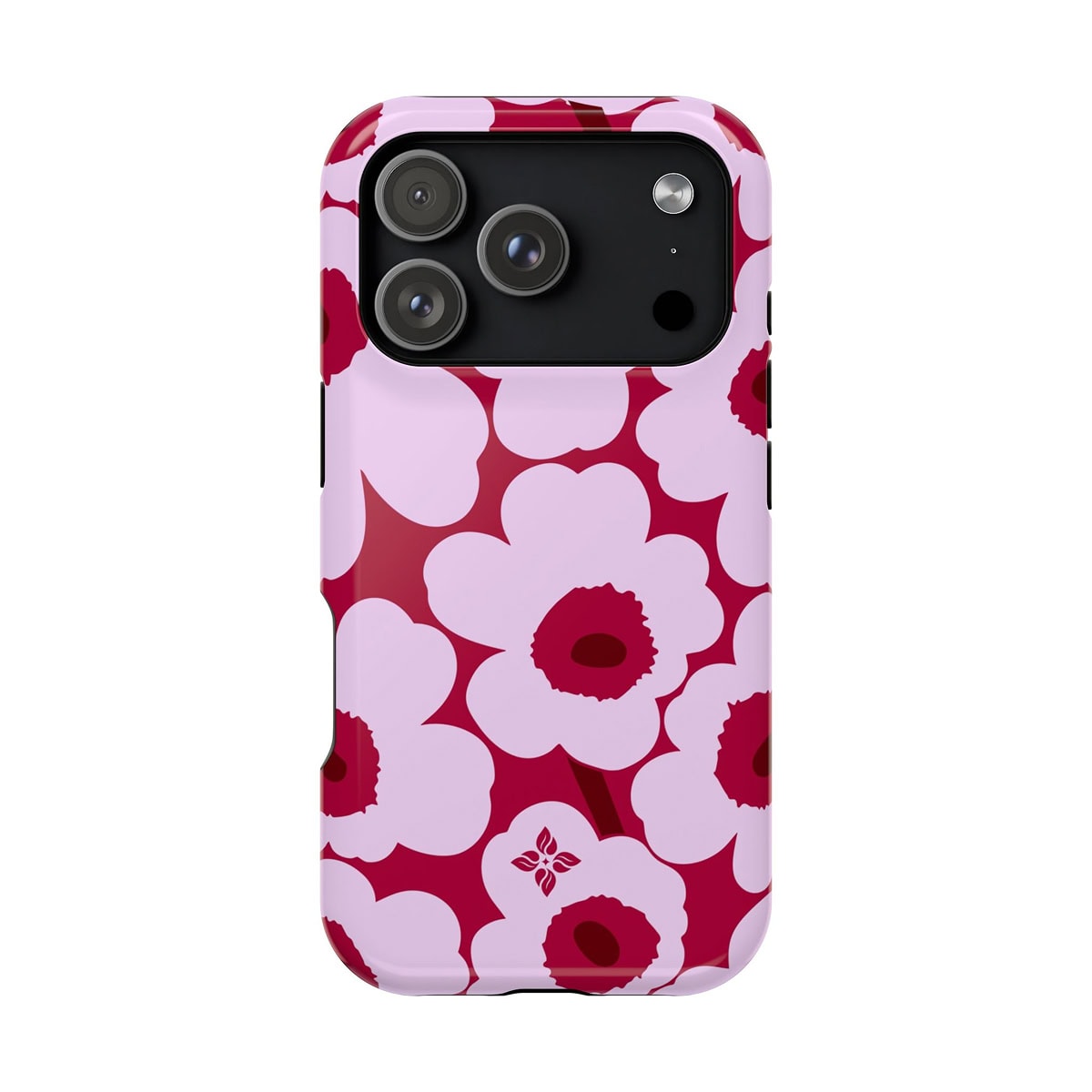 Blush Poppy – iPhone 17 Pro Case