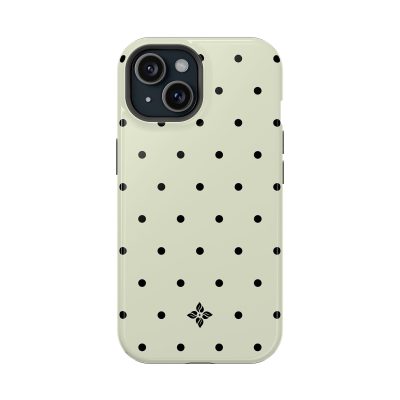 Soft Ivory Mist – iPhone 15 Case