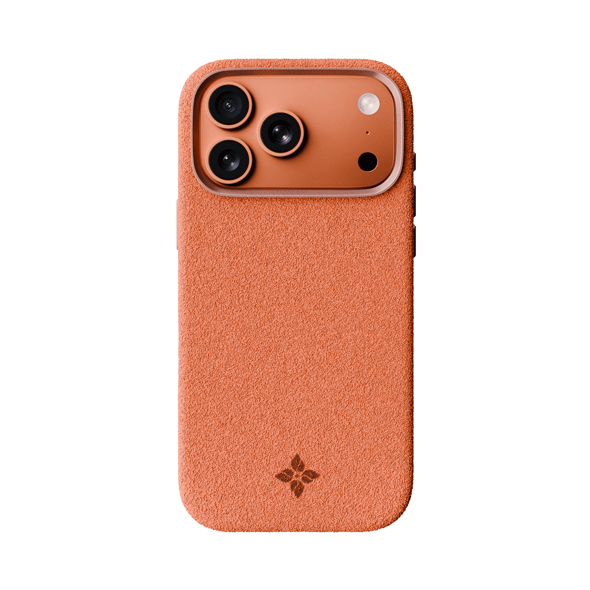 Alcantara Orange – iPhone 17 Pro Max Case