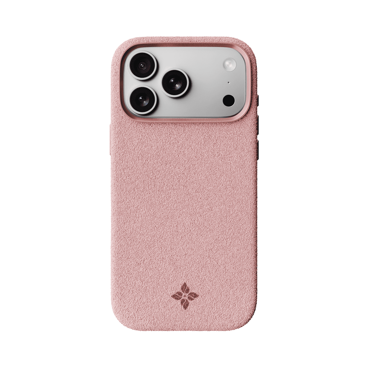 Alcantara Dirty Pink – iPhone 17 Pro Case