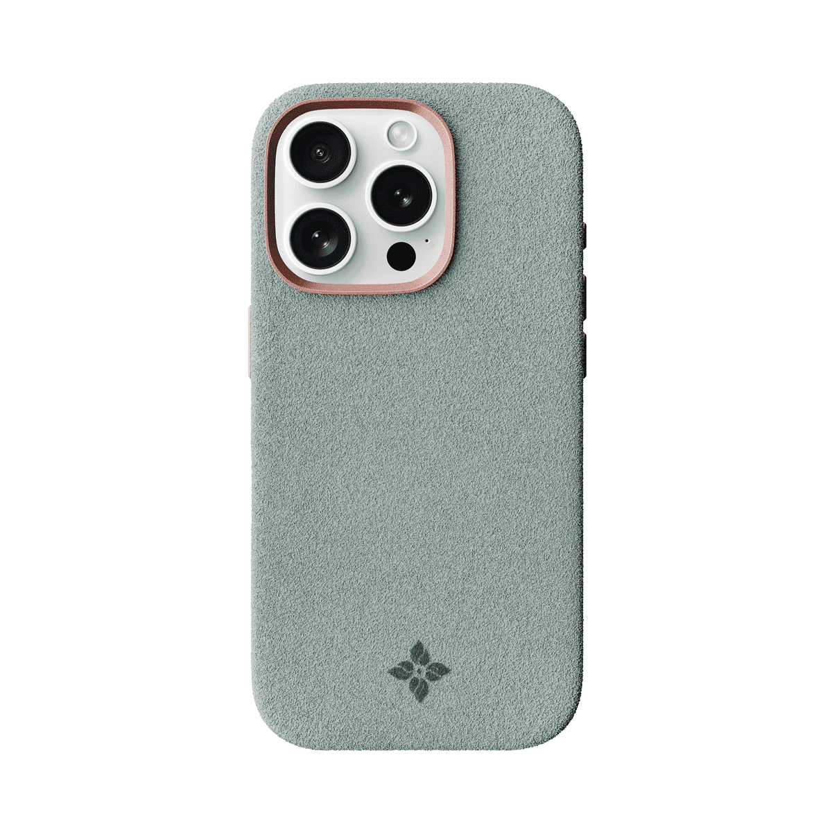 Alcantara Cyan – iPhone 15 Pro Case