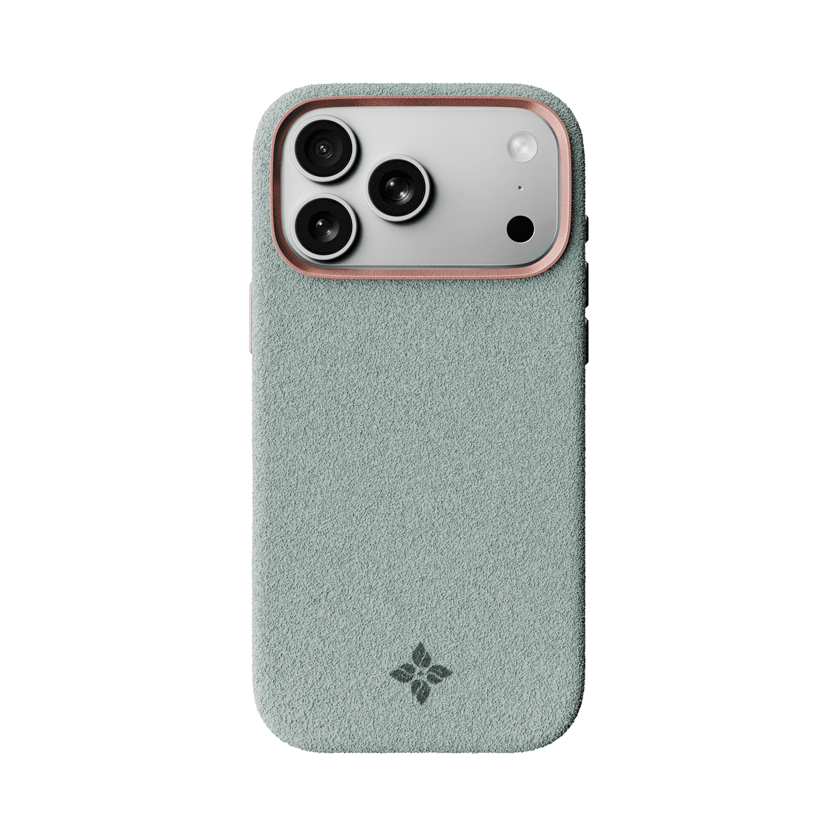 Alcantara Cyan – iPhone 17 Pro Case
