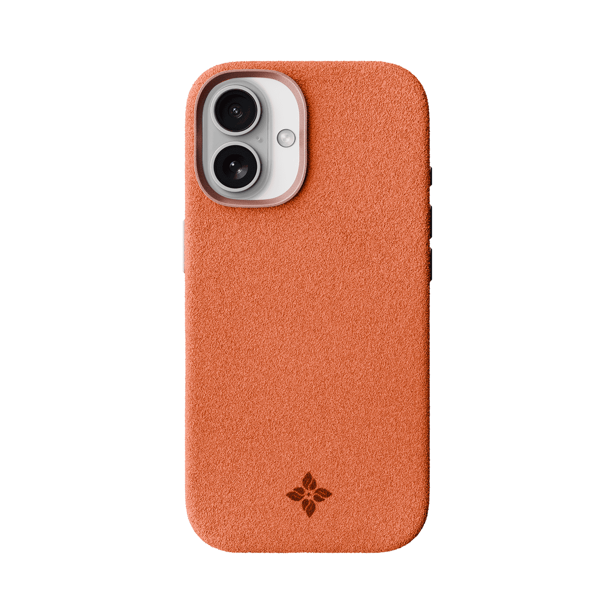 Alcantara Orange – iPhone 17 Case