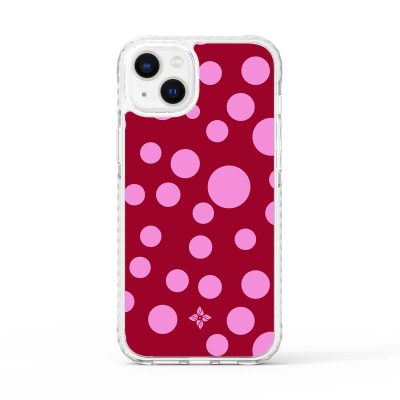 Crimson Pop – iPhone 15 Plus Case