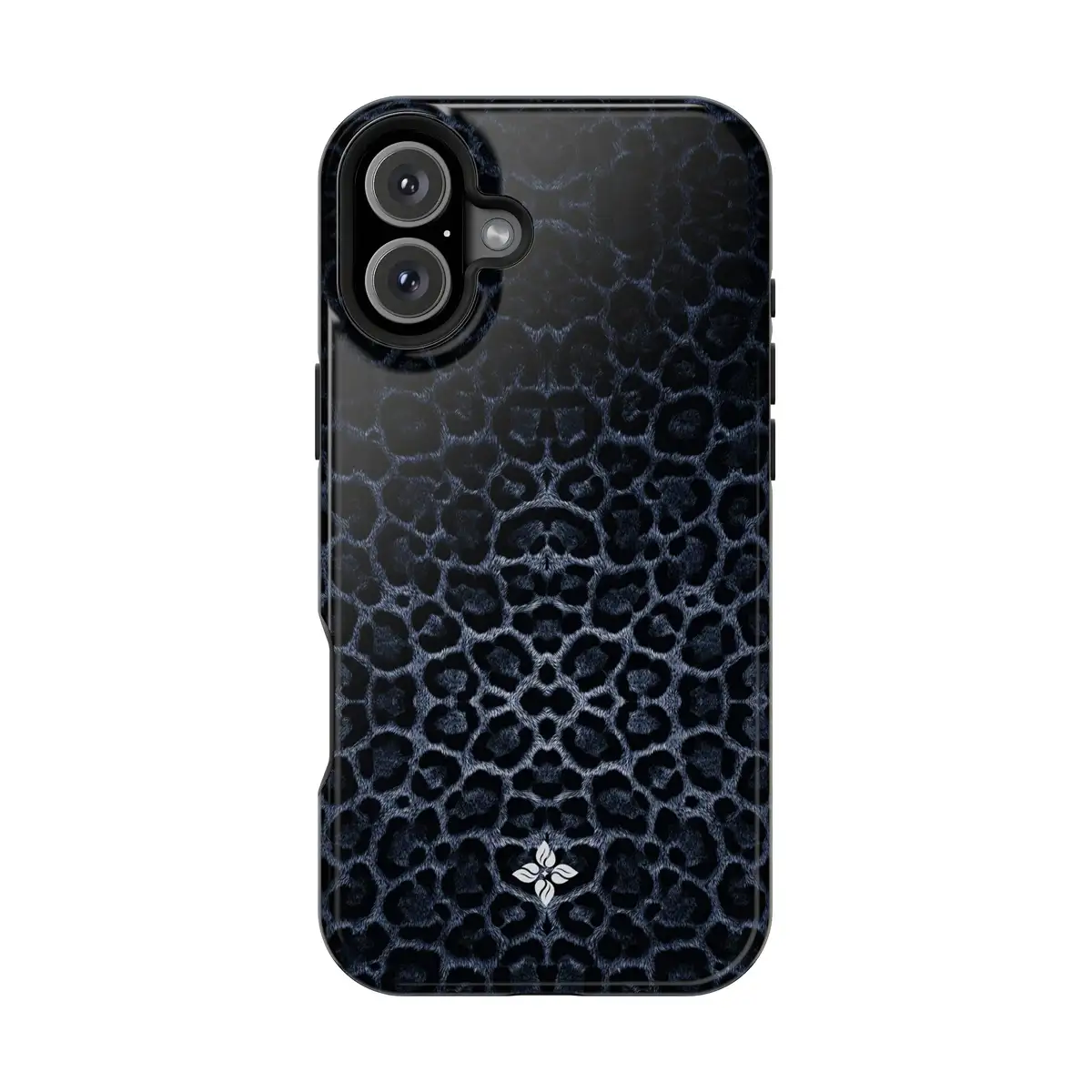Midnight Leopard – iPhone 16 Plus Case