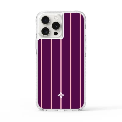 Blackberry Pinstripe - iPhone 13 Pro Max Case