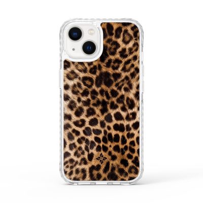 Amber Leopard – iPhone 13 Case