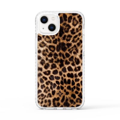 Amber Leopard – iPhone 14 Plus Case