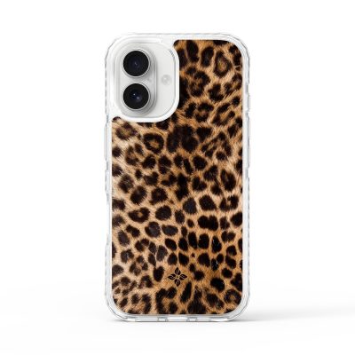 Amber Leopard – iPhone 16 Case