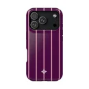 Blackberry Pinstripe - iPhone 17 Pro Case