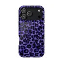 Indigo Leopard – iPhone 17 Pro Case