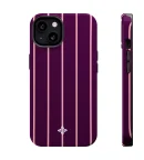 Blackberry Pinstripe - iPhone 13 Case