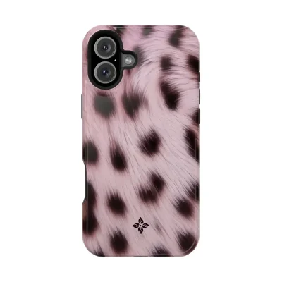 Blush Leopard – iPhone 16 Plus Case
