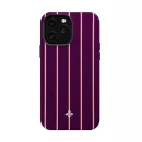 Blackberry Pinstripe - iPhone 13 Pro Max Case