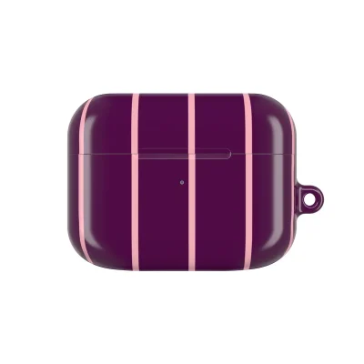 Blackberry Pinstripe - AirPods Pro Case