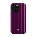 Blackberry Pinstripe - iPhone 14 Pro Max Case