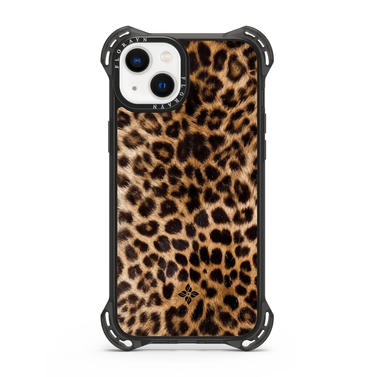 Amber Leopard – iPhone 15 Plus Case
