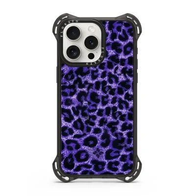Indigo Leopard – iPhone 15 Pro Max Case
