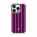 Blackberry Pinstripe - iPhone 15 Pro Case