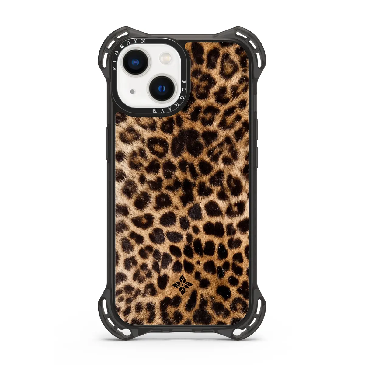 Amber Leopard – iPhone 15 Case
