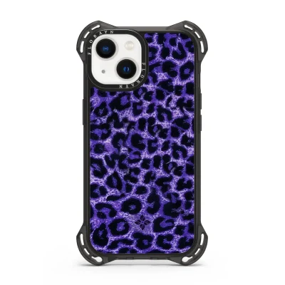 Indigo Leopard – iPhone 15 Case