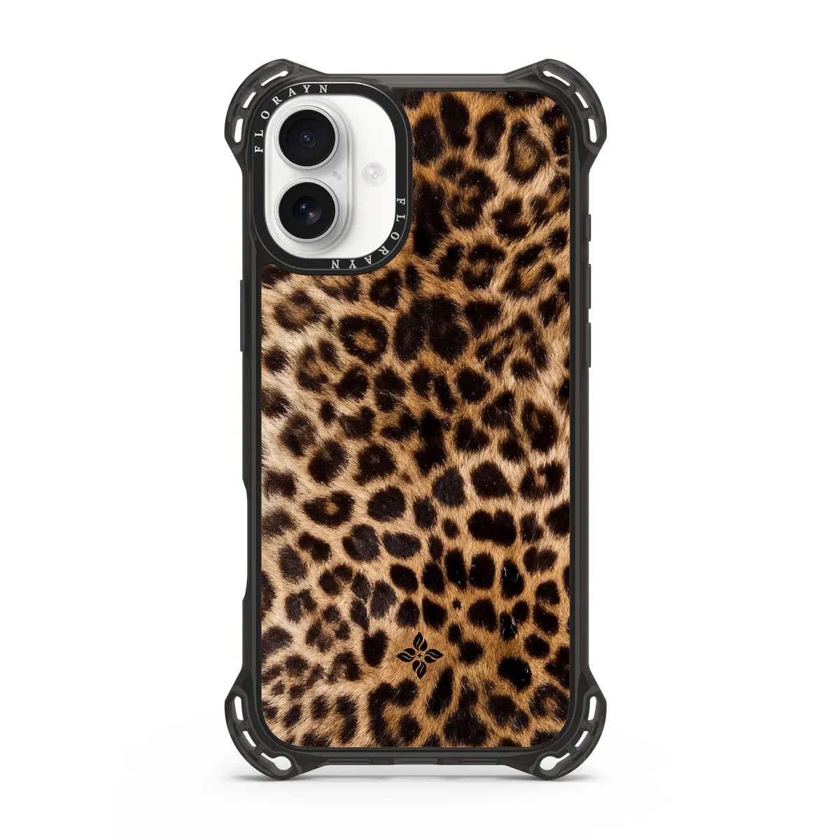 Amber Leopard – iPhone 16 Plus Case