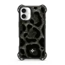 Obsidian Leopard – iPhone 16 Plus Case