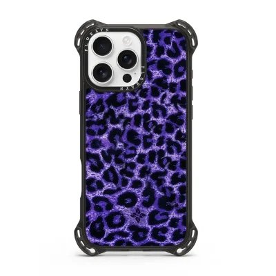 Indigo Leopard – iPhone 16 Pro Max Case