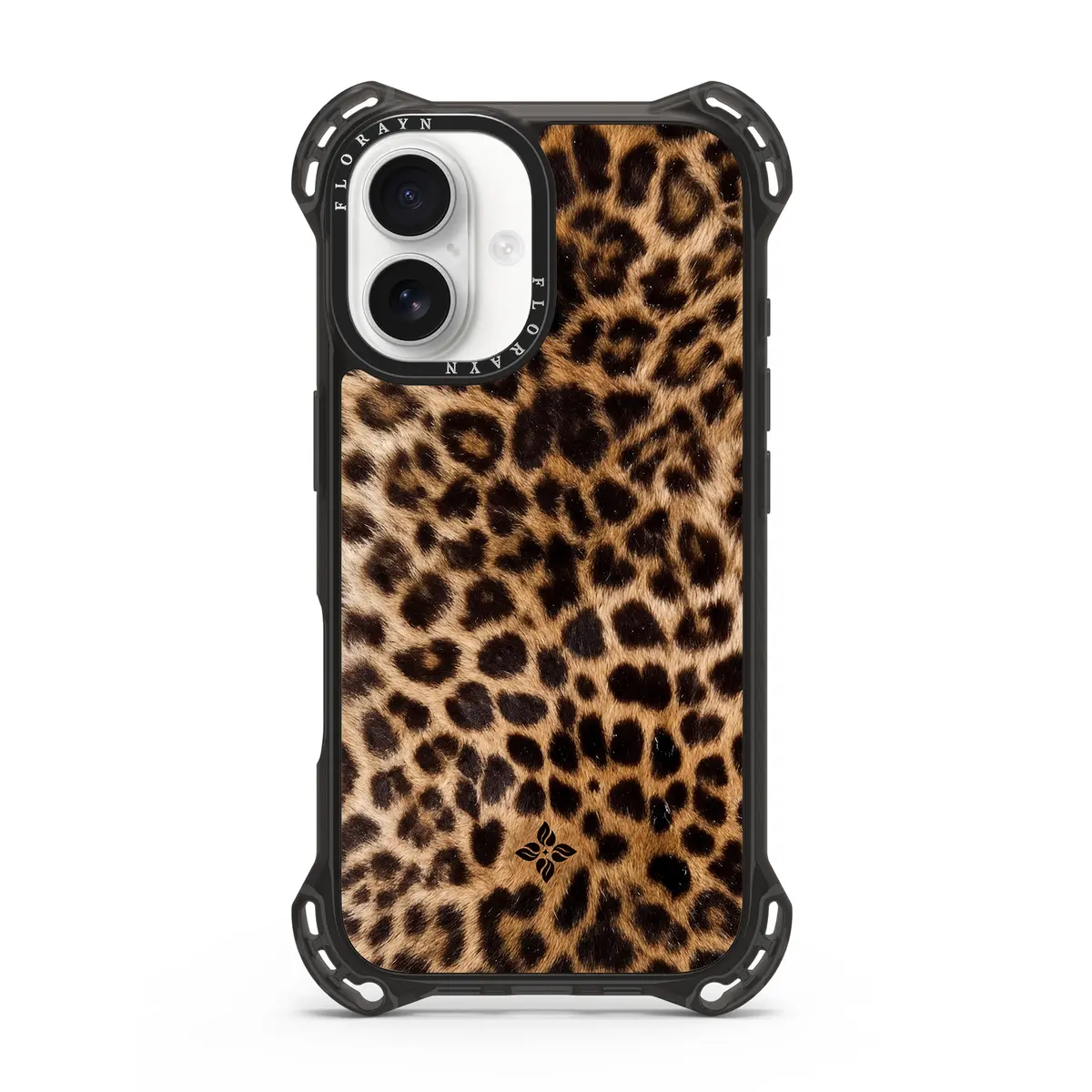 Amber Leopard – iPhone 16 Case