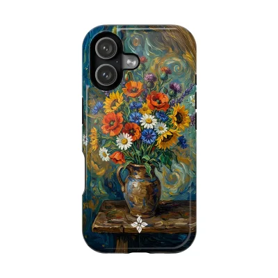 Blue Bloom – iPhone 17 Case