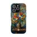 Blue Bloom – iPhone 16 Plus Case
