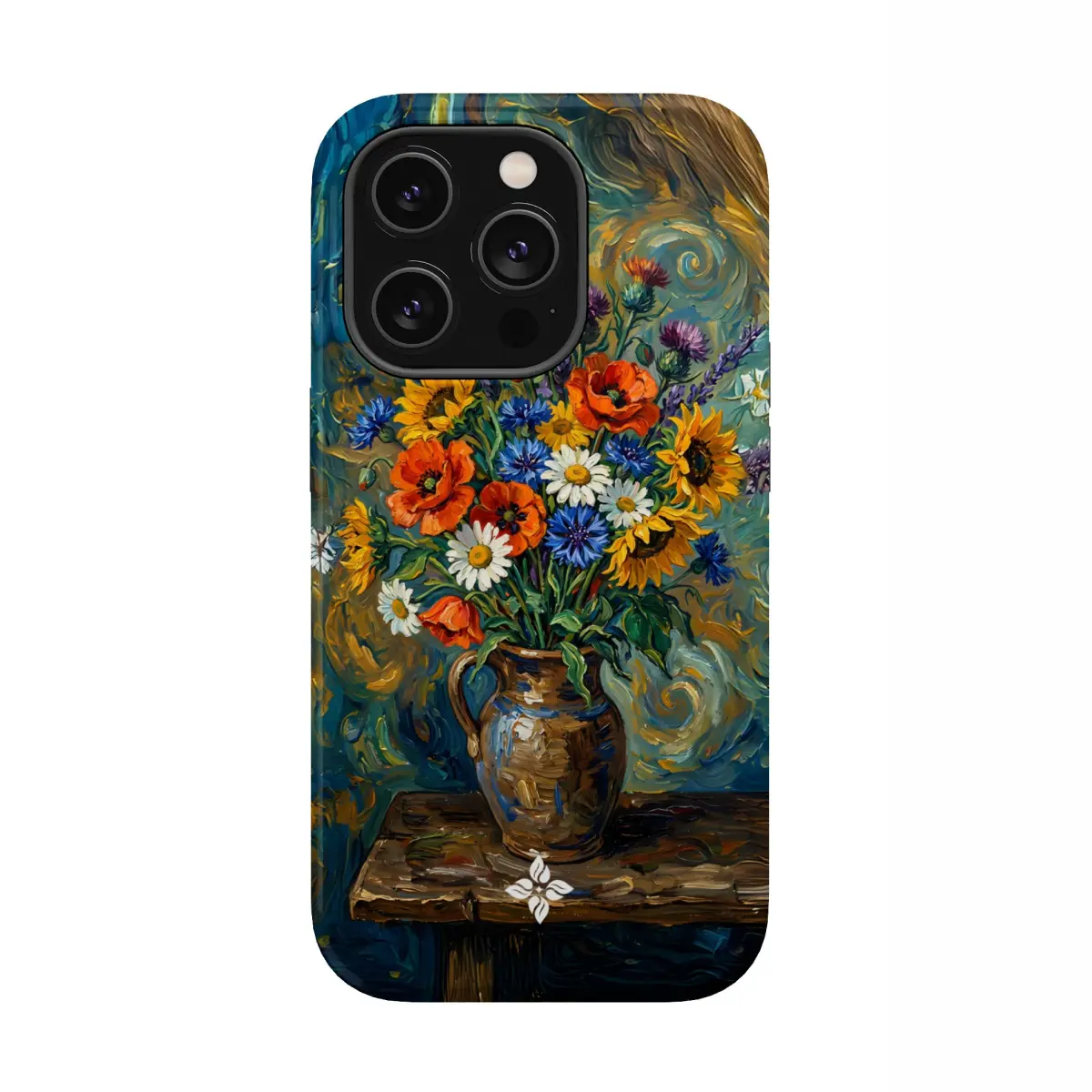 Blue Bloom – iPhone 14 Pro Case