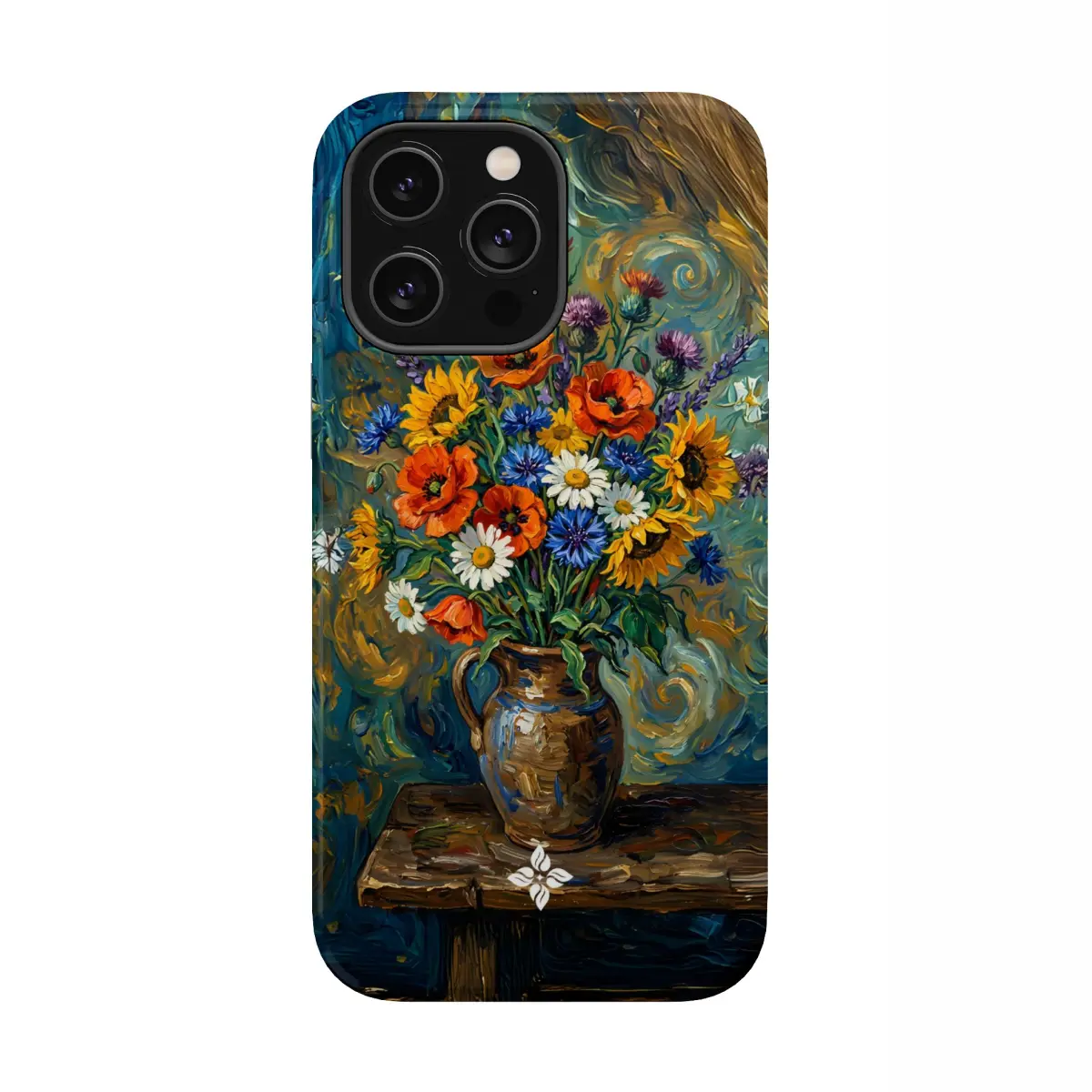Blue Bloom – iPhone 14 Pro Max Case